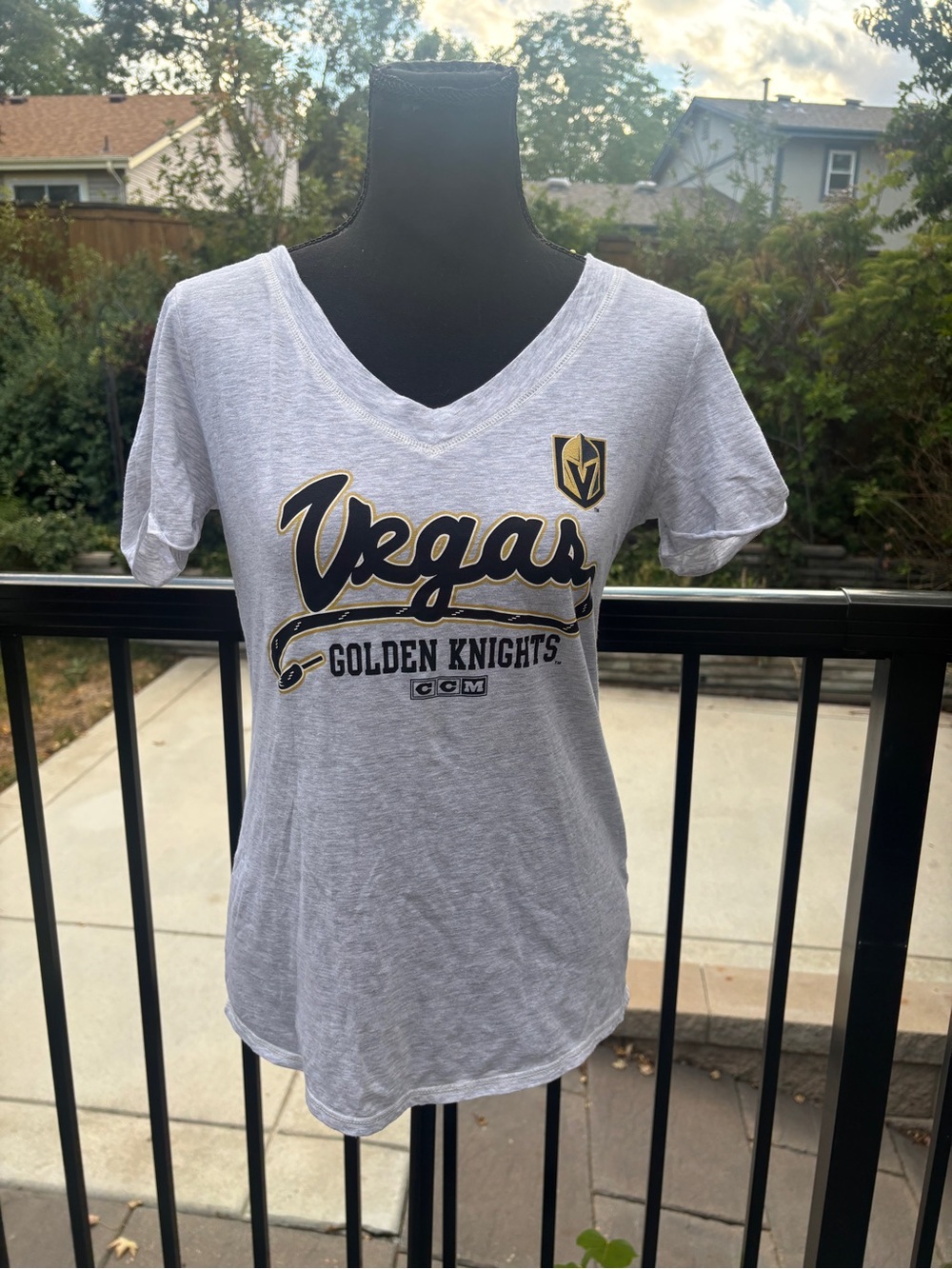 Vegas Golden Knights White T-shirt